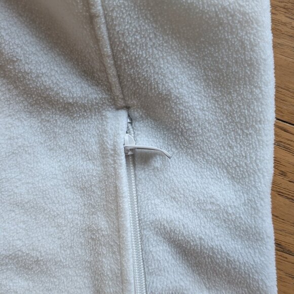 Columbia White Fleece Jacket Small Women - Picture 5 of 6